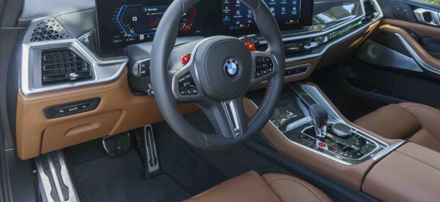 Обзор BMW X5 M 2024 года